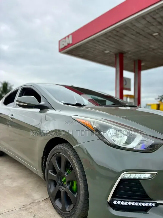 Hyundai Elantra 2013 Gray - 1