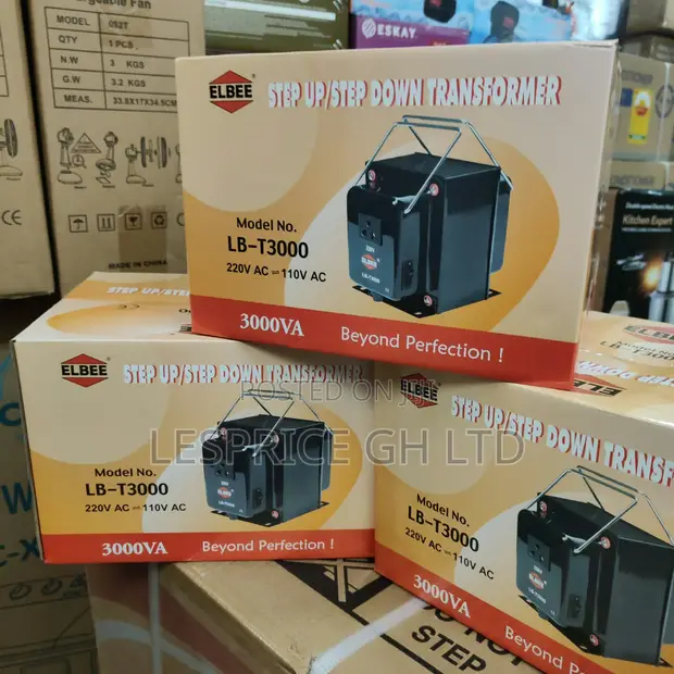 Elbee 3000W Step Up/Down Transformer - 1
