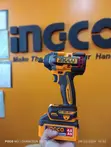 INGCO 20V Cordless Impact Wrench (650Nm) with 2x 4.0Ah Batteries - 2