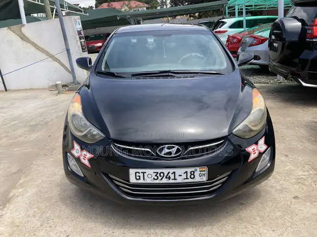Hyundai Elantra 2014 Black - 1