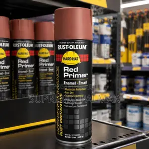 V2100 15oz Hard Hat - Red Rust-Preventive Spray Primer