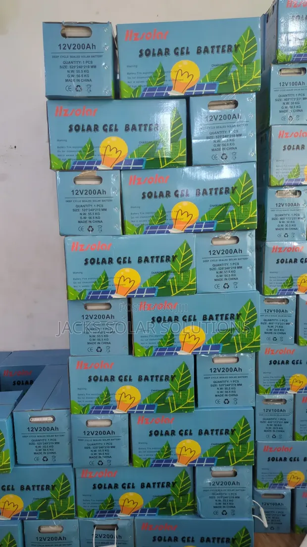 Zero Gell Batteries - 12V & 24V Deep Cycle - 1