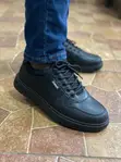Premium Conoli All-Black Kids' School Shoes & Sneakers - 1