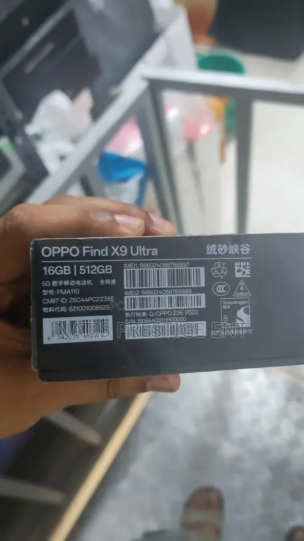 New Oppo Find X9 Ultra 1TB Black - 1