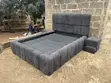 Woodland Furniture Double Channel Bed Set with Drawers - 1