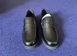 Men's Black Leather Penny Loafers - Size 42 - 2