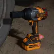 INGCO 20V 1350Nm Cordless Impact Wrench with 2x 5.0Ah Batteries - 2