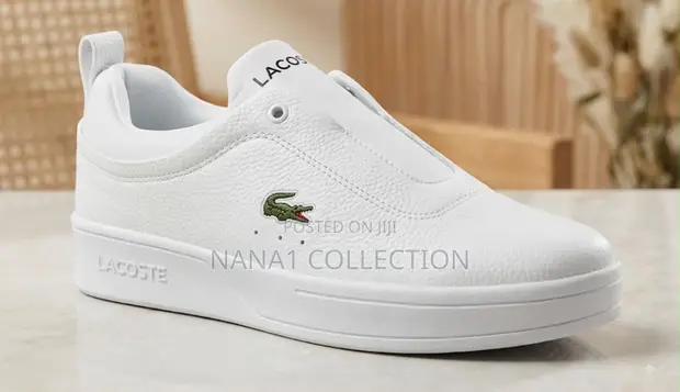 Lacoste Slip-On Leather Sneakers - 1