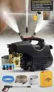 Jiepusen Heavy Duty High Pressure Car Washer (1800W) - 2
