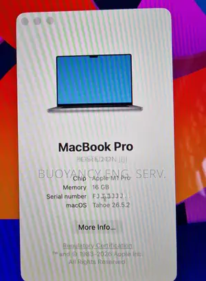 Apple MacBook Pro 2021 M1 Pro 16GB RAM 512GB SSD