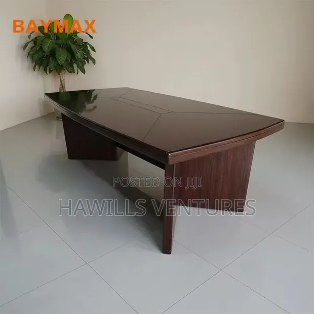 Executive Mahogany Boardroom Conference Table - 1