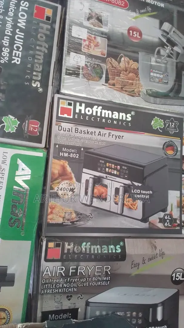 Hoffman Dual Air Fryer HM-802 - 1