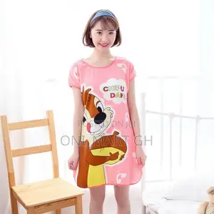 Ladies Cartoon Night Wear Dress