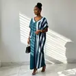 Ladies Kaftan Boubou Dress - 1