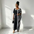 Ladies Kaftan Boubou Dress - 3