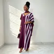 Ladies Kaftan Boubou Dress - 4