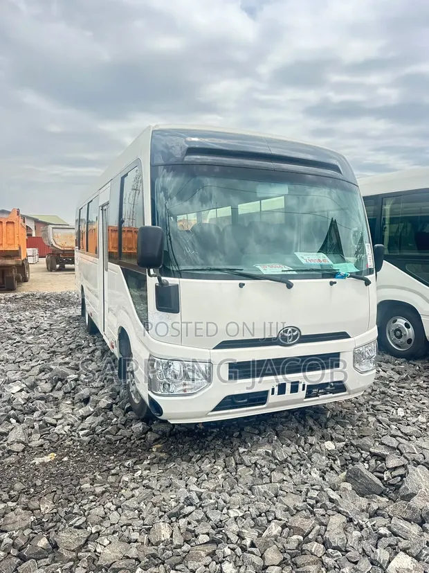 Toyota Coaster 2025 White - 1