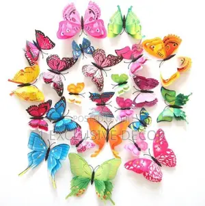 Butterfly LED & Stickers - Wall Decor