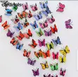 Butterfly LED & Stickers - Wall Decor - 2