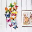 Butterfly LED & Stickers - Wall Decor - 3