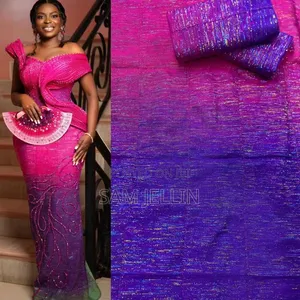Authentic Bonwire Kente Cloth - Ombre Design