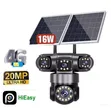 HiEasy 20MP Solar 4G 4-Lens CCTV Camera with Headlight - 2