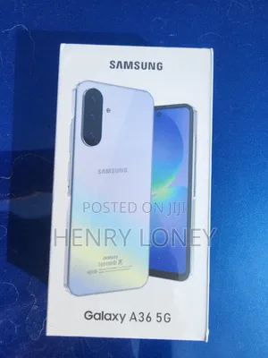 New Samsung Galaxy A36 256GB Black