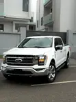 2022 Ford F-150 Lariat White - 1