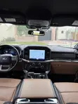 2022 Ford F-150 Lariat White - 3