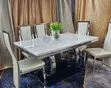 Executive 6-Seater Marble Dining Set - 2
