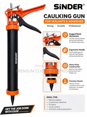 Premium Code 600ml Silicon & Sealant Gun