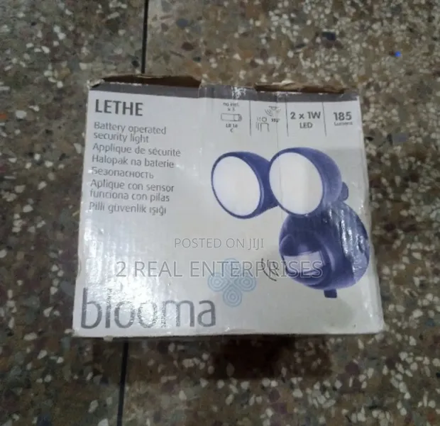 Blooma Lethe Battery Twin LED Outdoor PIR Motion Sensor Light - 1