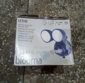 Blooma Lethe Battery Twin LED Outdoor PIR Motion Sensor Light