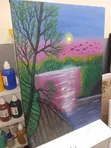 Sunset Landscape Artwork - 2