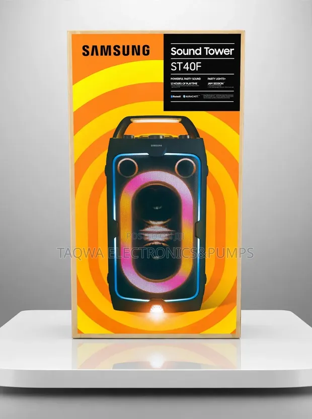 Samsung Sound Tower MX-ST40F 160W Party Speaker - 1