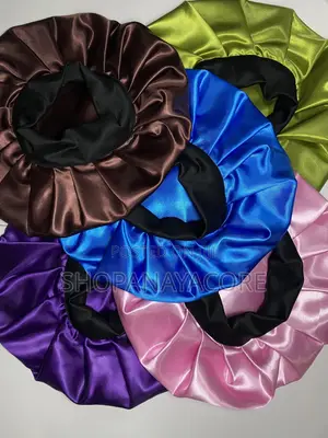 Wide Band Satin Hair Bonnet
