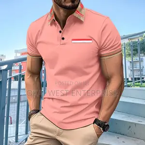 Modern Lapel Polo Shirt - Men's Casual Style