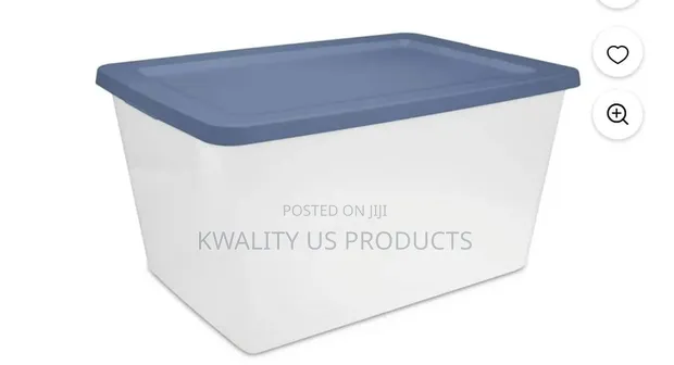 Sterilite 14-Gallon Plastic Storage Container - 1