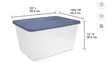 Sterilite 14-Gallon Plastic Storage Container - 2