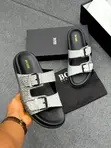 BOSS Hugo Boss Double Buckle Slides - 5