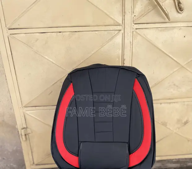 Sport Edition Seat Cover - Black & Red - 1