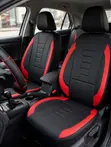 Sport Edition Seat Cover - Black & Red - 2