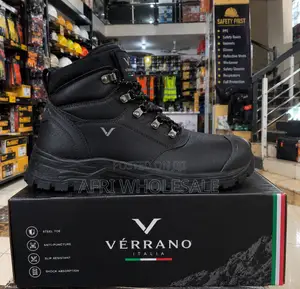 Steel Toe Safety Boots - Ghana