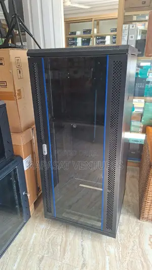 Aico 27U Network Cabinet with Fan, PDU, and Tray (600x600mm)