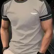 Modern Gradient 3D Print Men's T-Shirt - 3 Sets - 2