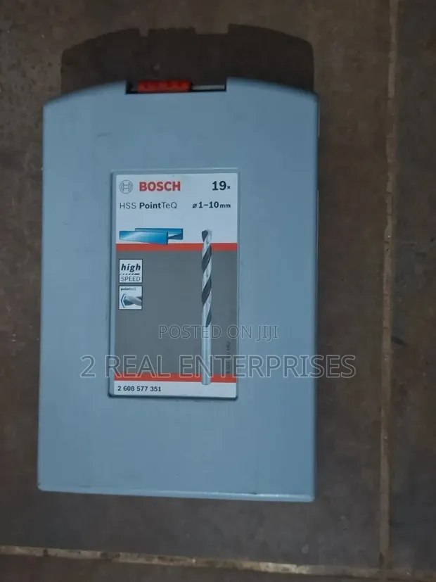 Bosch Professional 19-Piece HSS-Point Metal Drill Bit Set 1-10mm - 1