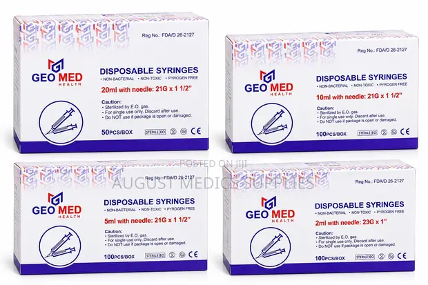 Disposable Syringes - GEO MED HEALTH - 1