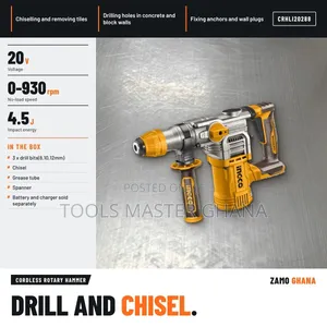 Ingco CRHLI20288 Brushless Rotary Hammer (20V)