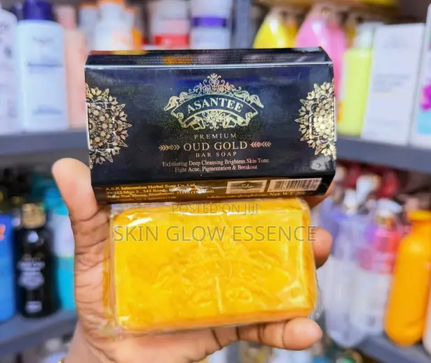 Asantee Premium Oud Gold Bar Soap - 1