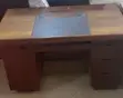 Polished Brown Office Table - 1